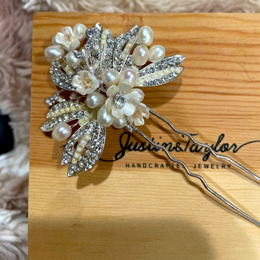Anthropologie/BHLDN wedding hairpin
